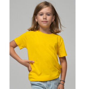 T-shirt Lpp Standard dziecęce żółte