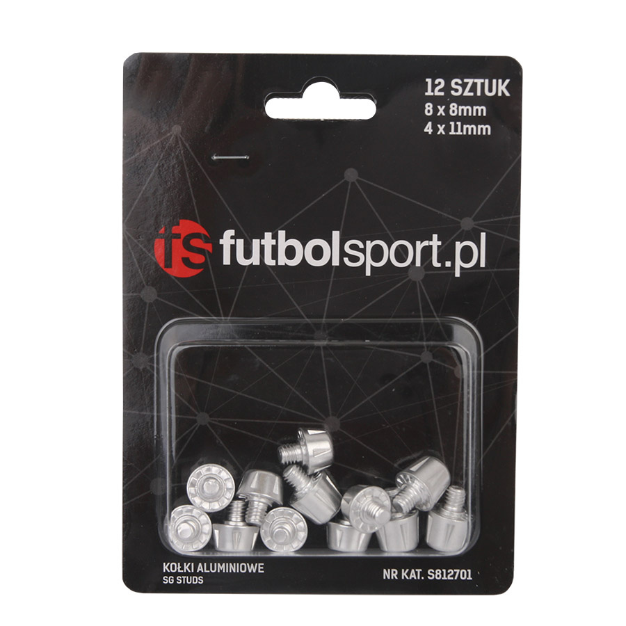 Kołki futbolsport aluminiowe 8x8mm + 4x11mm - obrazek 11
