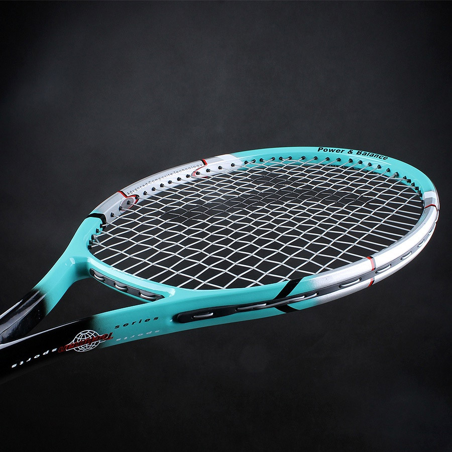 Rakieta tenisowa Techman 8003 + 3 piłki GRATIS - obrazek 3