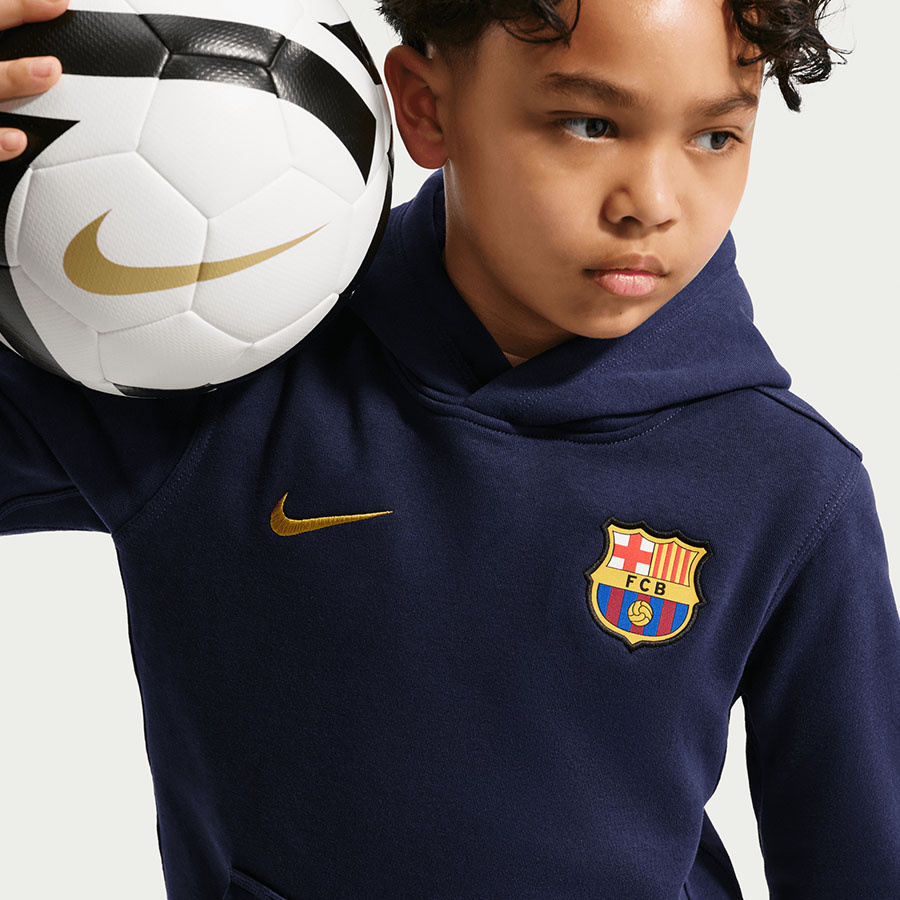 Bluza Nike FC Barcelona Club II3718-498 - obrazek 4